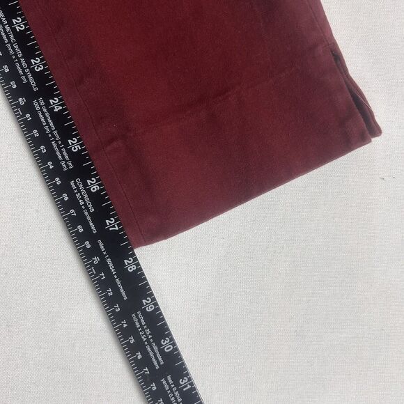 Brooks Brothers Red Fleece Trouser Pants Womens 4 Side Zip High Rise Dress Work - Picture 12 of 14